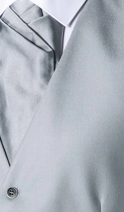 Wilvorst Cut Weste 408230/01/20 A-Line, Wolle, Grau 4 Wilvorst Cut Weste 408230/01/20 A-Line, Wolle, Grau – Bild 2