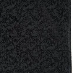 Wilvorst Krawattenplastron 407207/10/0612 Plastron und Einstecktuch, Mikrofaser, Schwarz -Anzüge & Westen Schritte 111588 norm4