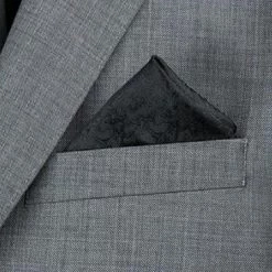 Wilvorst Krawattenplastron 407207/10/0612 Plastron und Einstecktuch, Mikrofaser, Schwarz -Anzüge & Westen Schritte 111588 norm5