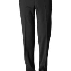 DIGEL Hose Modern Fit Per 99832/116062/10 Hose Per, Schurwolle Super100, Schwarz