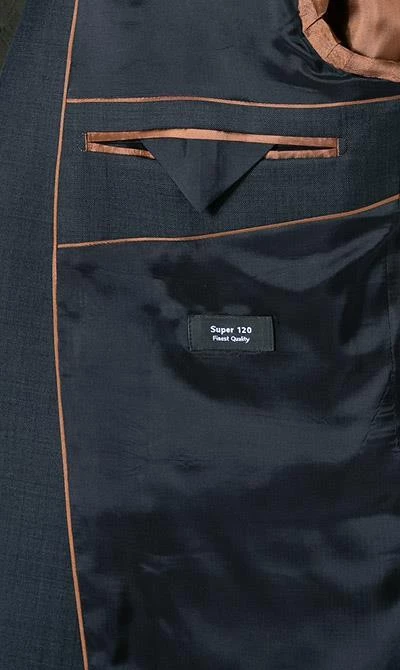 DIGEL Anzug Modern Fit 99820/126003+116062/22 Schurwolle Super120, Navy 8 DIGEL Anzug Modern Fit 99820/126003+116062/22 Schurwolle Super120, Navy – Bild 6
