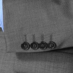 DIGEL Anzug Modern Fit 99820/126003+116062/42 Schurwolle Super120, Grau, Anthrazit -Anzüge & Westen Schritte 118444 norm3