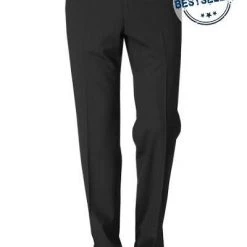 DIGEL Hose Modern Fit Per-V 99976/111066/10 Hose Per, Schurwolle Fleckenschutz, Schwarz