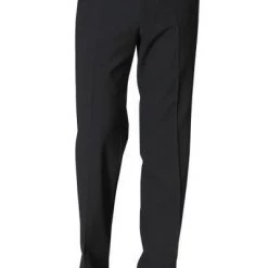 DIGEL Hose Modern Fit Per-V 99976/111066/20 Hose Per, Schurwolle Fleckenschutz, Nachtblau