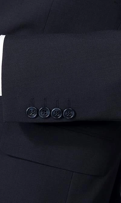 DIGEL Anzug Modern Fit 99976/121058+111066/20 Schurwolle, Nachtblau 5 DIGEL Anzug Modern Fit 99976/121058+111066/20 Schurwolle, Nachtblau – Bild 3