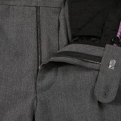 HILTL Ultratorto Super 120's Como 42077/34800/12 Hose Como, Schurwolle Super120, Grau meliert, Grau -Anzüge & Westen Schritte 120076 norm3