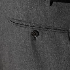HILTL Ultratorto Super 120's Como 42077/34800/12 Hose Como, Schurwolle Super120, Grau meliert, Grau -Anzüge & Westen Schritte 120076 norm4
