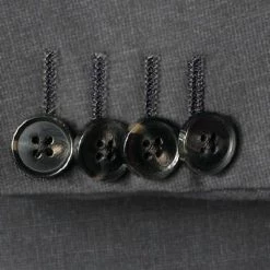 RENÉ LEZARD Anzug 07/1043/S592N+H592N/980 Comfort Fit, Schurwolle, Anthrazit meliert, Anthrazit -Anzüge & Westen Schritte 126947 norm4