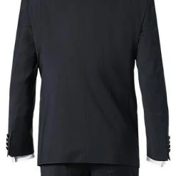 DIGEL Smoking Modern Fit 1009320/Jerry+Shawn/10 Schurwolle Super100, Schwarz -Anzüge & Westen Schritte 128612 norm5