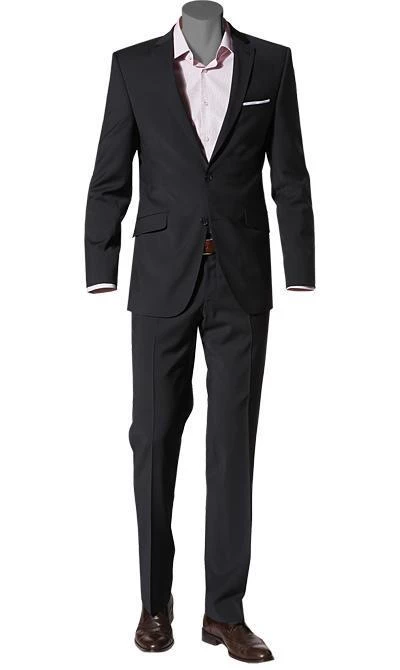 DIGEL Anzug slim line 99832/Allan+Apollo/20 Slim Fit, Schurwolle, Marine 3 DIGEL Anzug slim line 99832/Allan+Apollo/20 Slim Fit, Schurwolle, Marine