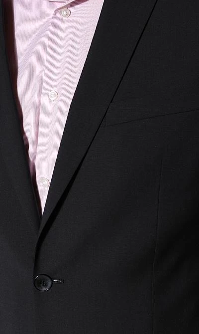 DIGEL Anzug slim line 99832/Allan+Apollo/20 Slim Fit, Schurwolle, Marine 4 DIGEL Anzug slim line 99832/Allan+Apollo/20 Slim Fit, Schurwolle, Marine – Bild 2