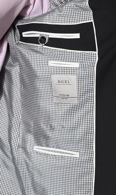 DIGEL Anzug slim line 99832/Allan+Apollo/20 Slim Fit, Schurwolle, Marine 6 DIGEL Anzug slim line 99832/Allan+Apollo/20 Slim Fit, Schurwolle, Marine – Bild 4