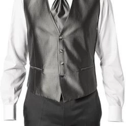 Wilvorst Weste grau 417206/22/40 Mikrofaser