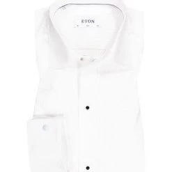 ETON Slim Fit Evening UMA 7343/70509/01 Hemd, Baumwolle, Weiß