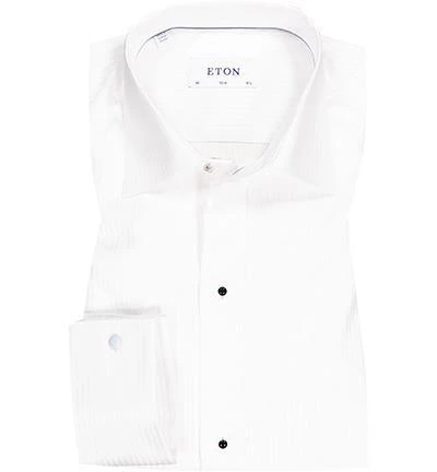 ETON Slim Fit Evening UMA 7343/70509/01 Hemd, Baumwolle, Weiß 3 ETON Slim Fit Evening UMA 7343/70509/01 Hemd, Baumwolle, Weiß