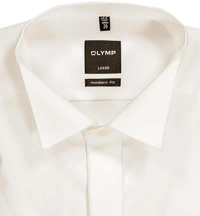 OLYMP Hemd Luxor Modern Fit 0395/65/21 Popeline, Champagner, Beige 4 OLYMP Hemd Luxor Modern Fit 0395/65/21 Popeline, Champagner, Beige – Bild 2