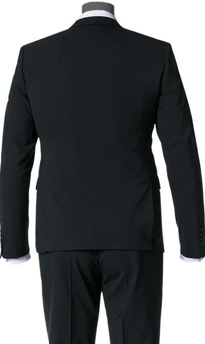 DIGEL Anzug Extra Slim Fit 99849/120108+110049/10 Schurwoll-Stretch, Schwarz 7 DIGEL Anzug Extra Slim Fit 99849/120108+110049/10 Schurwoll-Stretch, Schwarz – Bild 5