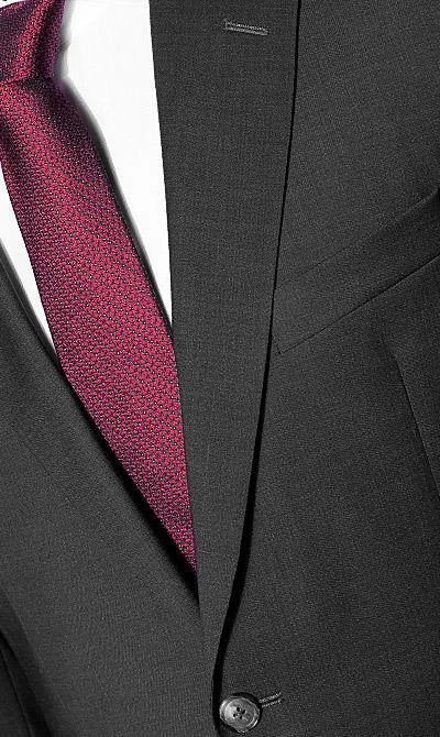 bugatti Anzug Regular Fit 99801/791000+788000/280 Schurwolle, Anthrazit 5 bugatti Anzug Regular Fit 99801/791000+788000/280 Schurwolle, Anthrazit – Bild 3