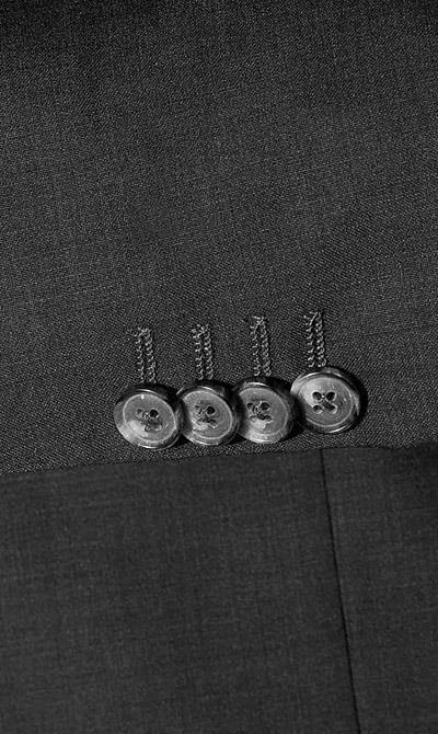 bugatti Anzug Regular Fit 99801/791000+788000/280 Schurwolle, Anthrazit 6 bugatti Anzug Regular Fit 99801/791000+788000/280 Schurwolle, Anthrazit – Bild 4