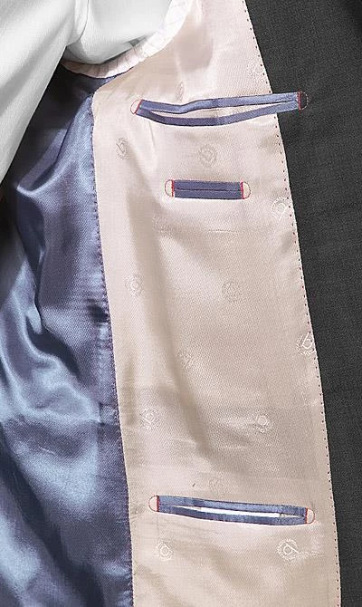 bugatti Anzug Regular Fit 99801/791000+788000/280 Schurwolle, Anthrazit 7 bugatti Anzug Regular Fit 99801/791000+788000/280 Schurwolle, Anthrazit – Bild 5