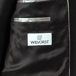 Wilvorst Smoking Juan 401201/01/1500 + 530 Schurwolle Super100, Schwarz 12 Wilvorst Smoking Juan 401201/01/1500 + 530 Schurwolle Super100, Schwarz -Anzüge & Westen Schritte 149987 norm4