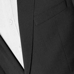 bugatti Anzug Smart Fit 99801/793000+788300/290 Schurwolle, Schwarz -Anzüge & Westen Schritte 159389 norm3