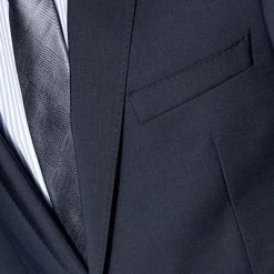 bugatti Anzug Smart Fit 99801/793000+788300/390 Schurwolle, Marineblau, Marine -Anzüge & Westen Schritte 159390 norm3