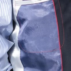 bugatti Anzug Smart Fit 99801/793000+788300/390 Schurwolle, Marineblau, Marine -Anzüge & Westen Schritte 159390 norm5