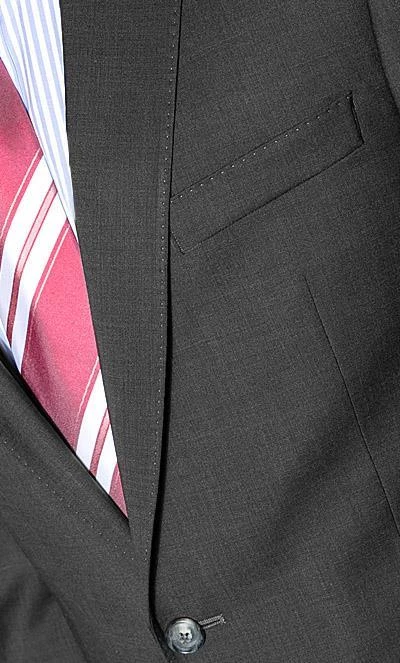 bugatti Anzug Smart Fit 99801/793000+788300/280 Schurwolle, Anthrazit 5 bugatti Anzug Smart Fit 99801/793000+788300/280 Schurwolle, Anthrazit – Bild 3