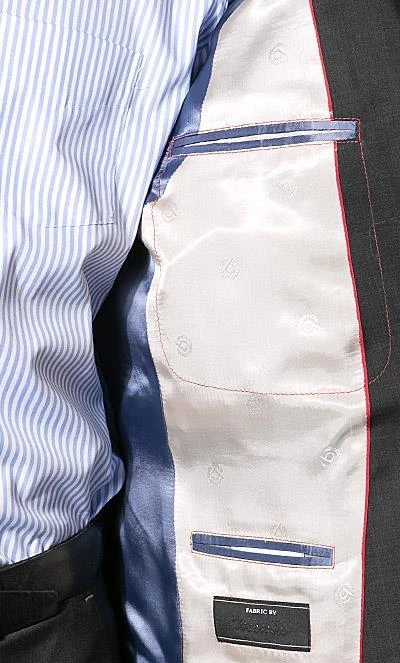 bugatti Anzug Smart Fit 99801/793000+788300/280 Schurwolle, Anthrazit 7 bugatti Anzug Smart Fit 99801/793000+788300/280 Schurwolle, Anthrazit – Bild 5