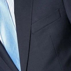 bugatti Anzug Regular Fit 99801/791000+788000/390 Schurwolle, Marine -Anzüge & Westen Schritte 159421 norm3