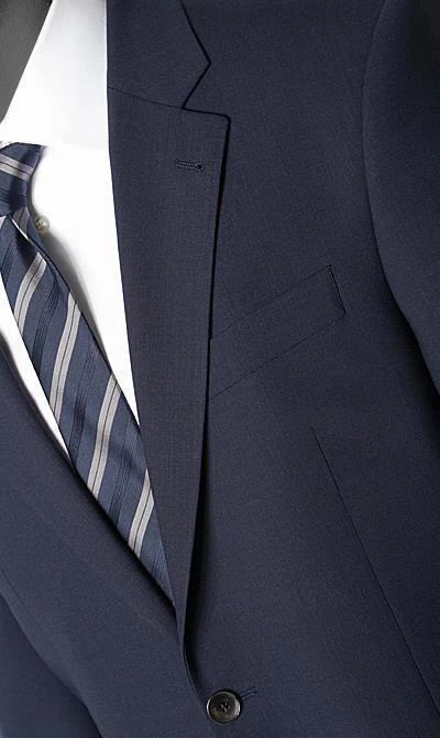 DIGEL Anzug Modern Fit 99976/121016+111066/22 Schurwolle, Nachtblau, Marine 4 DIGEL Anzug Modern Fit 99976/121016+111066/22 Schurwolle, Nachtblau, Marine – Bild 2