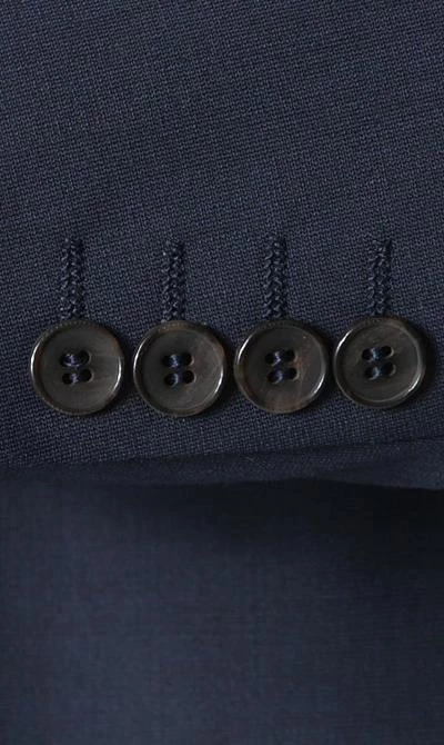 DIGEL Anzug Modern Fit 99976/121016+111066/22 Schurwolle, Nachtblau, Marine 5 DIGEL Anzug Modern Fit 99976/121016+111066/22 Schurwolle, Nachtblau, Marine – Bild 3