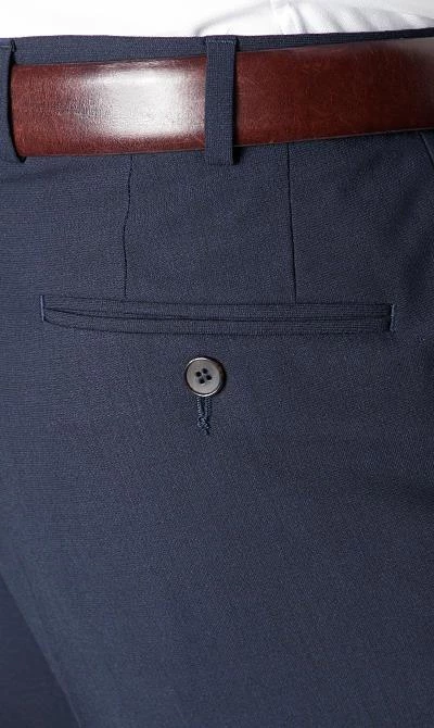 DIGEL Anzug Modern Fit 99976/121016+111066/22 Schurwolle, Nachtblau, Marine 10 DIGEL Anzug Modern Fit 99976/121016+111066/22 Schurwolle, Nachtblau, Marine – Bild 8
