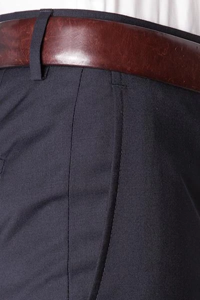 ROY ROBSON Hose 5000/0340/019 Regular Fit, Schurwolle Super110 Reda, Nachtblau, Marine 4 ROY ROBSON Hose 5000/0340/019 Regular Fit, Schurwolle Super110 Reda, Nachtblau, Marine – Bild 2