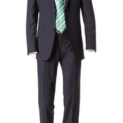 ROY ROBSON Anzug 5000/3042+0340/019 Regular Fit, Schurwolle Super110 Reda, Nachtblau, Marine