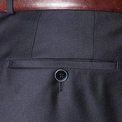 ROY ROBSON Hose 5075/0340/019 Regular Fit, Schurwolle Super150 Guabello, Nachtblau, Marine -Anzüge & Westen Schritte 165852 norm3