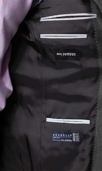 ROY ROBSON Anzug 5075/3042+0340/008 Regular Fit, Schurwolle Super150, Anthrazit 6 ROY ROBSON Anzug 5075/3042+0340/008 Regular Fit, Schurwolle Super150, Anthrazit – Bild 4