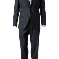 Carl Gross Anzug 57/0039/1751+1075/63 Regular Fit, Schurwolle, Nachtblau, Marine