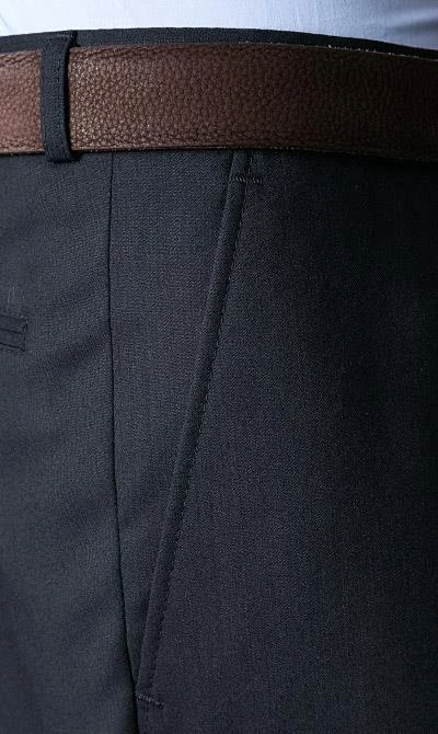 Carl Gross Anzug 57/0039/1751+1075/63 Regular Fit, Schurwolle, Nachtblau, Marine 8 Carl Gross Anzug 57/0039/1751+1075/63 Regular Fit, Schurwolle, Nachtblau, Marine – Bild 6