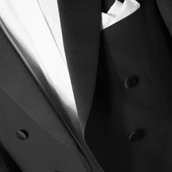 Wilvorst Frackanzug Figaro 401201/01/1050/730/3 Classic Line, Wolle, Schwarz -Anzüge & Westen Schritte 1660 norm3