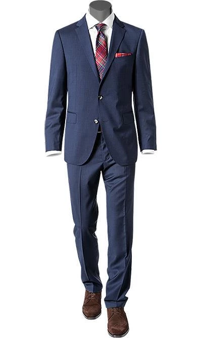 Tommy Hilfiger Tailored Anzug TT67834123 + 25/019 Fitted, Schurwolle Super130, Saphirblau 3 Tommy Hilfiger Tailored Anzug TT67834123 + 25/019 Fitted, Schurwolle Super130, Saphirblau