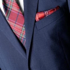 Tommy Hilfiger Tailored Anzug TT67834123 + 25/019 Fitted, Schurwolle Super130, Saphirblau 12 Tommy Hilfiger Tailored Anzug TT67834123 + 25/019 Fitted, Schurwolle Super130, Saphirblau -Anzüge & Westen Schritte 169615 norm3