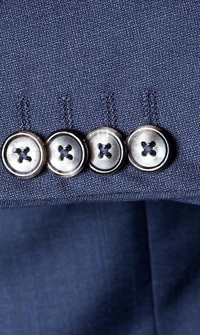 Tommy Hilfiger Tailored Anzug TT67834123 + 25/019 Fitted, Schurwolle Super130, Saphirblau 7 Tommy Hilfiger Tailored Anzug TT67834123 + 25/019 Fitted, Schurwolle Super130, Saphirblau – Bild 5