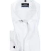 Seidensticker Tailored Kläppchen 021008/01 Hemd, Tailored Fit, Popeline, Weiß