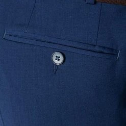 DIGEL Anzug slim line 99832/Allan+Apollo/24 Slim Fit, Schurwolle Super100, Indigo -Anzüge & Westen Schritte 172352 norm8