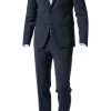 DIGEL Anzug Extra Slim Fit 99849/120108+110049/22 Schurwoll-Stretch, Nachtblau -Anzüge & Westen Schritte 173087 norm