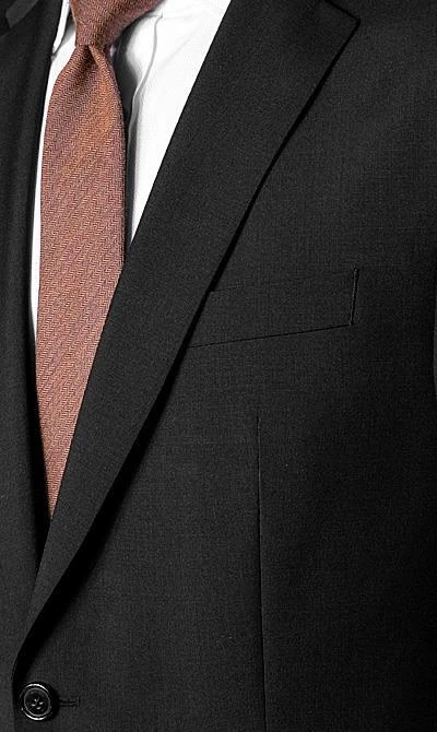 Pierre Cardin Anzug 52250+72002/850/10001/2000 Regular Fit, Schurwolle, Schwarz 5 Pierre Cardin Anzug 52250+72002/850/10001/2000 Regular Fit, Schurwolle, Schwarz – Bild 3