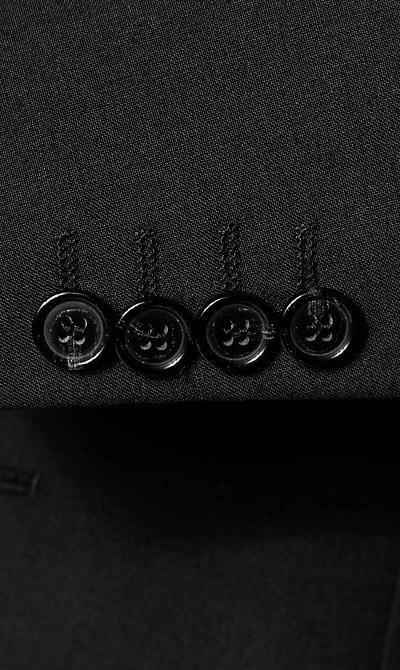 Pierre Cardin Anzug 52250+72002/850/10001/2000 Regular Fit, Schurwolle, Schwarz 6 Pierre Cardin Anzug 52250+72002/850/10001/2000 Regular Fit, Schurwolle, Schwarz – Bild 4