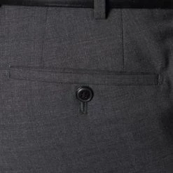 HILTL Hose Piacenza 33349/34600/10 Contemporary Fit, Schurwolle Super120, Anthrazit -Anzüge & Westen Schritte 177804 norm4